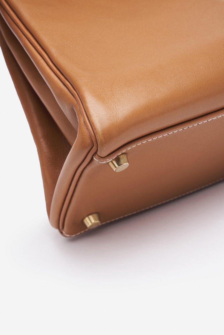 Hermes Kelly 32 Gulliver Gold Saclàb Bottom