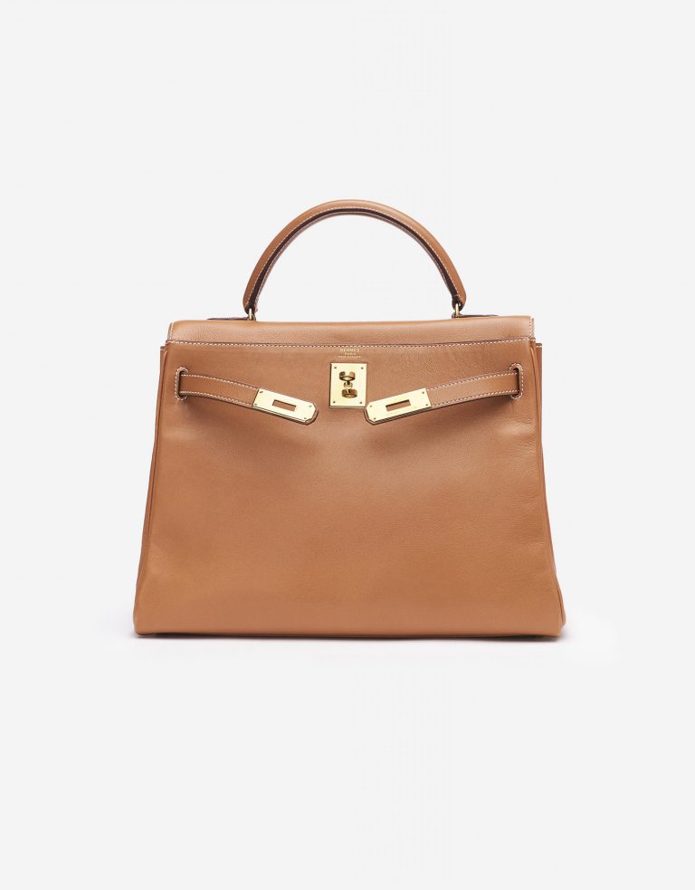 Hermes Kelly 32 Gulliver Gold Saclàb Front