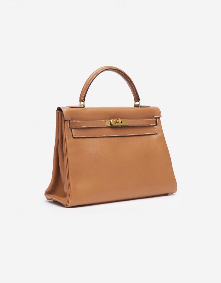 Hermes Kelly 32 Gulliver Gold Saclàb Side