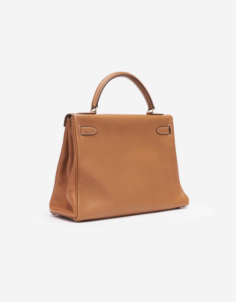 Hermes Kelly 32 Gulliver Gold Saclàb Back Side