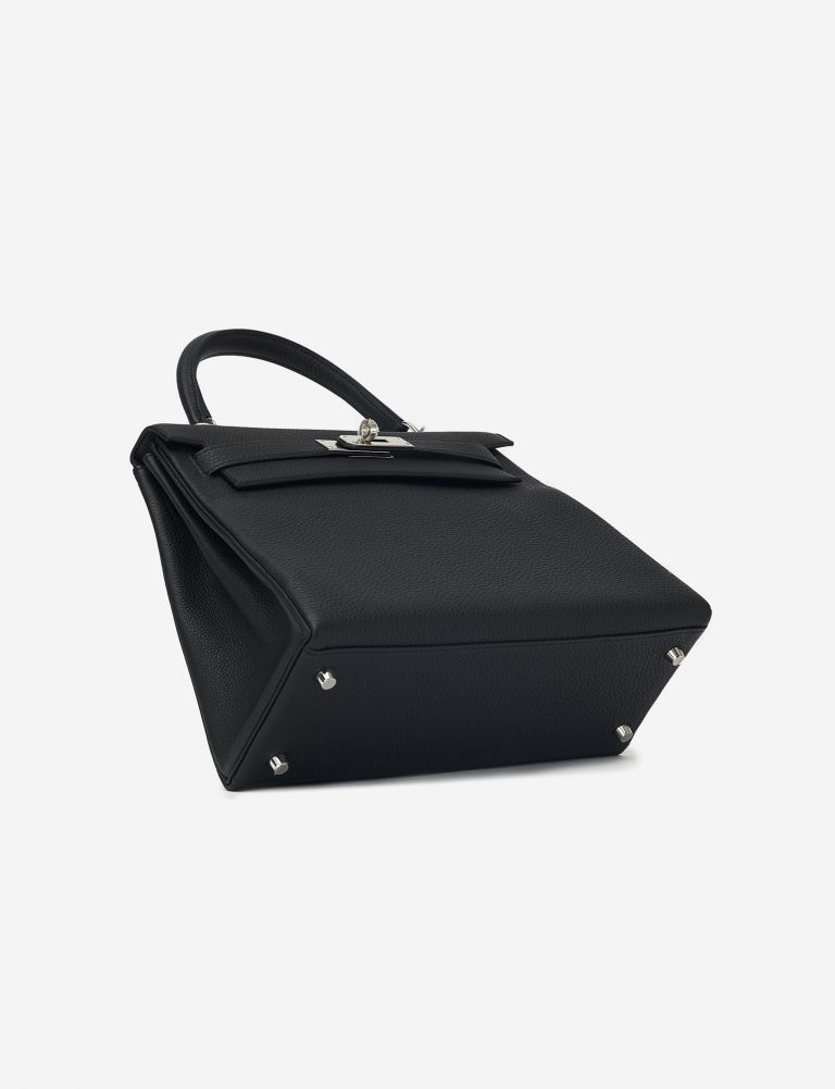 Hermès Kelly 28 Togo Black Saclàb Luxury Vintage Bottom