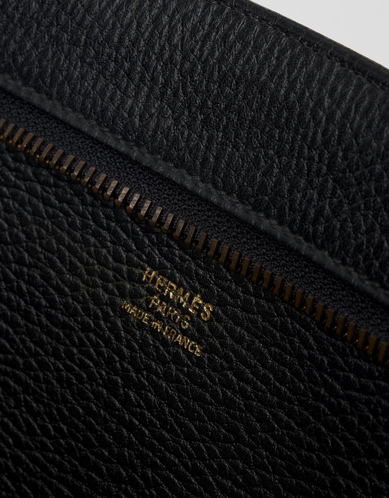 Hermès Birkin Airport Travel Bag Ardennes Noir Barenia Saclàb Luxury Sale Logo