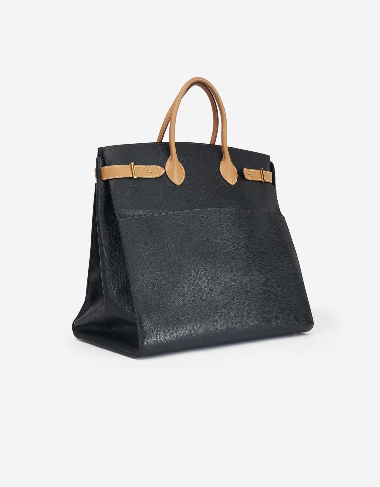 Hermès Birkin Airport Travel Bag Ardennes Noir Barenia Saclàb Side