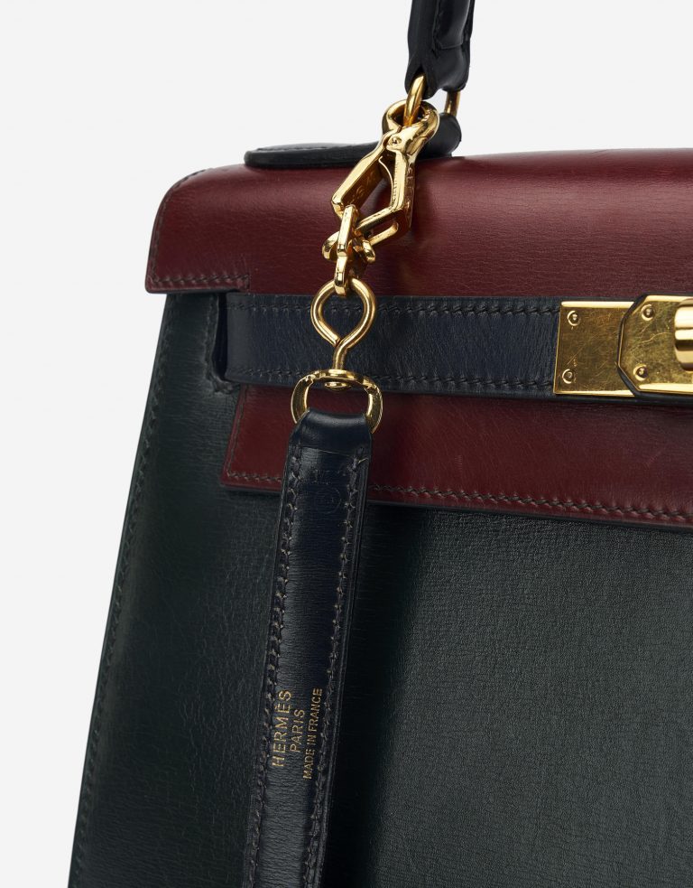 Hermès Kelly 28 Box Tricolor Saclàb 24 Faubourg St Honoré Strap