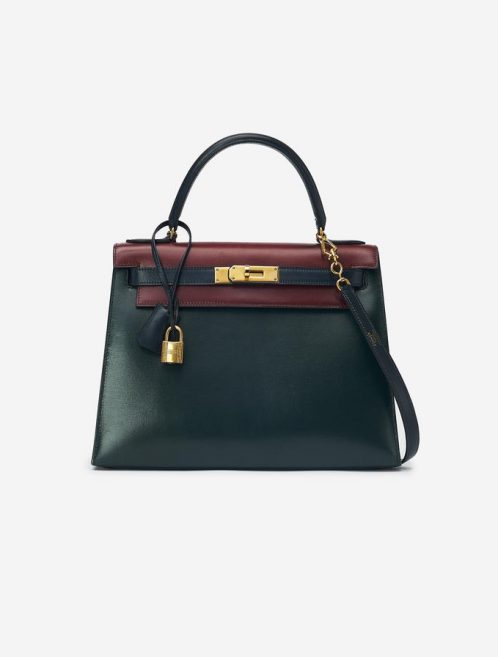 Hermès Kelly 28 Box Tricolor Saclàb 24 Faubourg St Honoré