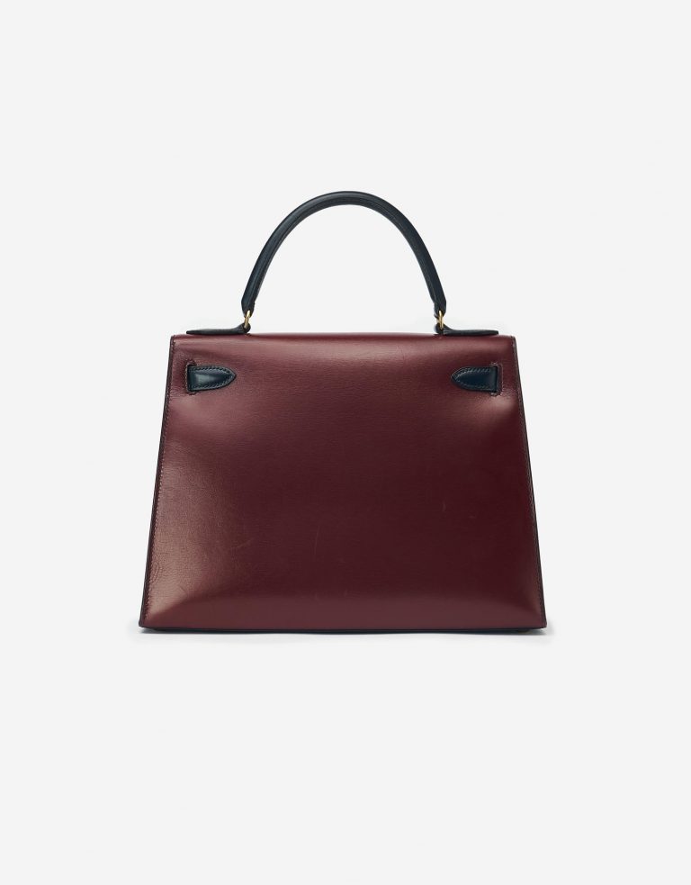 Hermès Kelly 28 Box Tricolor Saclàb 24 Faubourg St Honoré Back