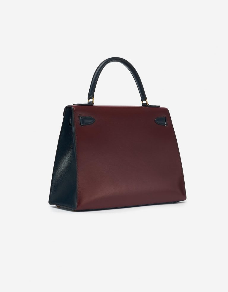 Hermès Kelly 28 Box Tricolor Saclàb 24 Faubourg St Honoré Back Side