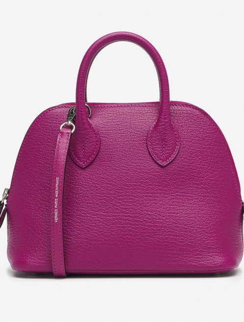 Pre-owned Hermès bag Bolide Mini Chevre Rose Pourpre | Sell your designer bag on Saclab.com
