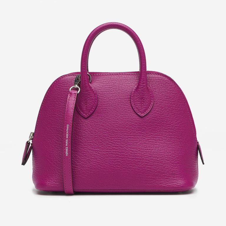 Pre-owned Hermès bag Bolide Mini Chevre Rose Pourpre | Sell your designer bag on Saclab.com