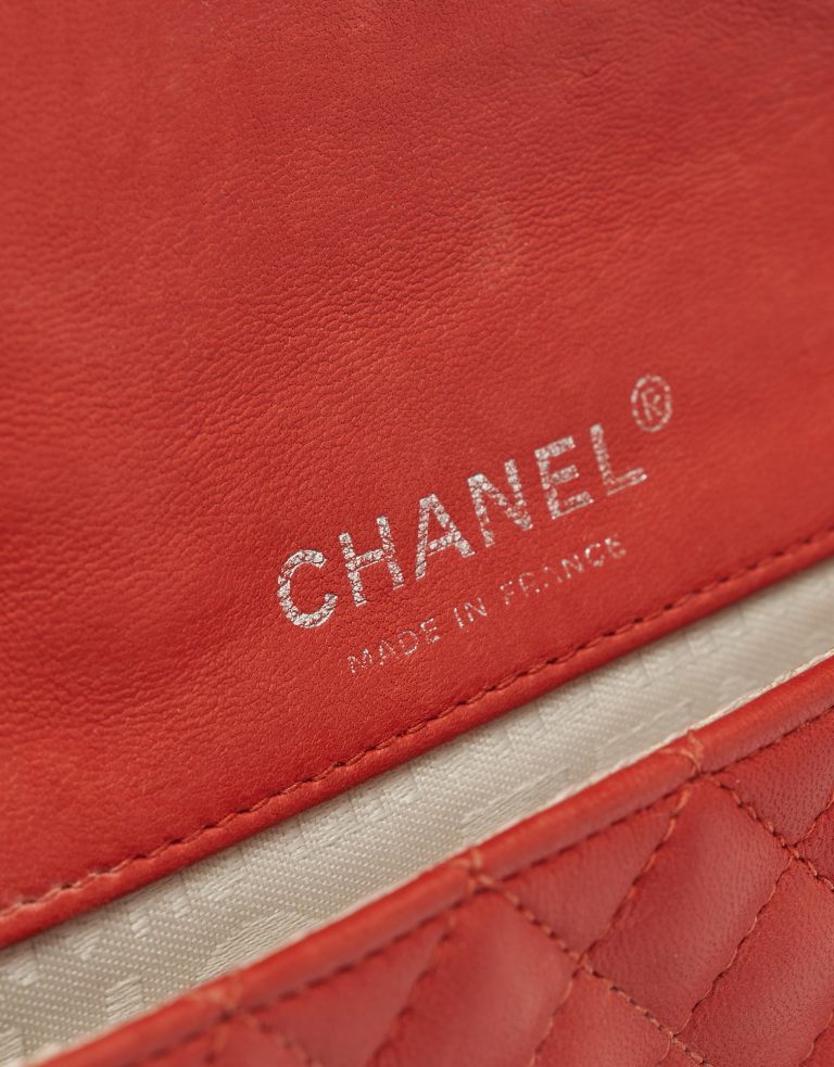 Chanel Timeless Extra Mini Lamb Red Saclàb Logo