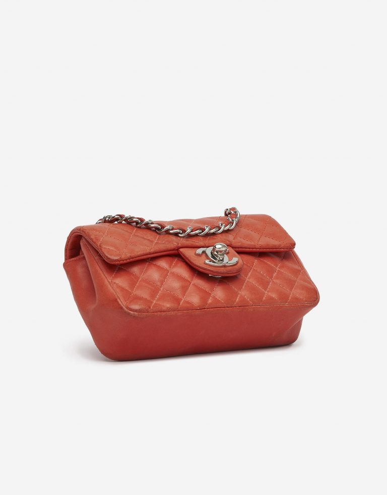 Chanel Timeless Extra Mini Lamb Red Saclàb Bottom