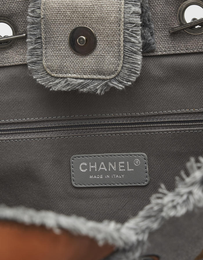 Chanel Graffiti Cabas Canvas Multicolor Saclàb