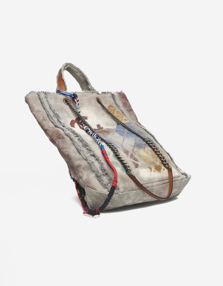 Chanel Graffiti Cabas Canvas Multicolor Saclàb Buttom