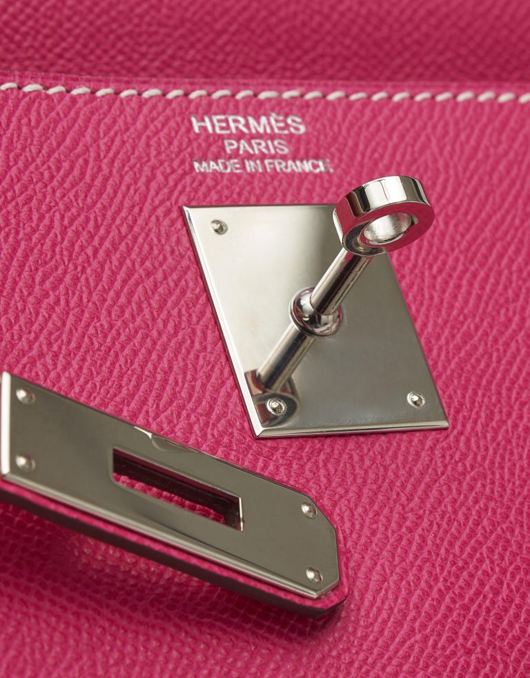 Hermès Kelly 35 Espom Rose Tyrien Rubis Candy Collection Saclàb