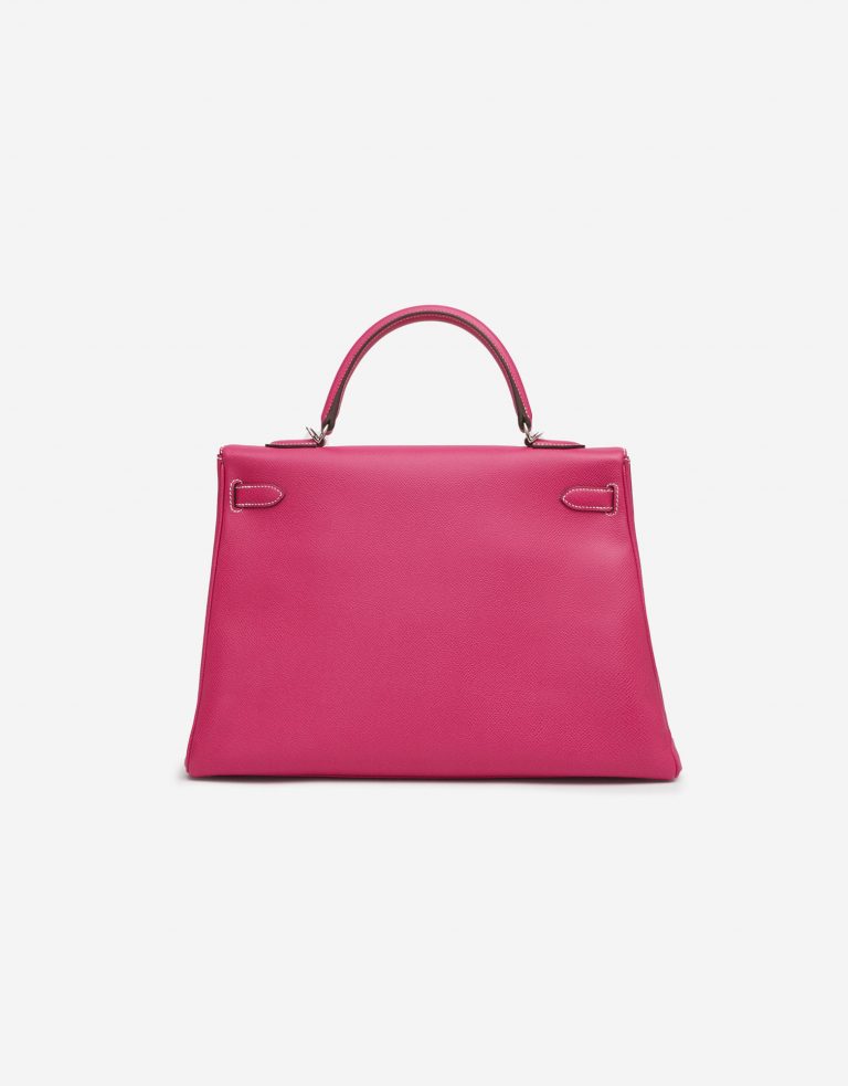 Hermès Kelly 35 Espom Rose Tyrien Rubis Candy Collection Saclàb Back