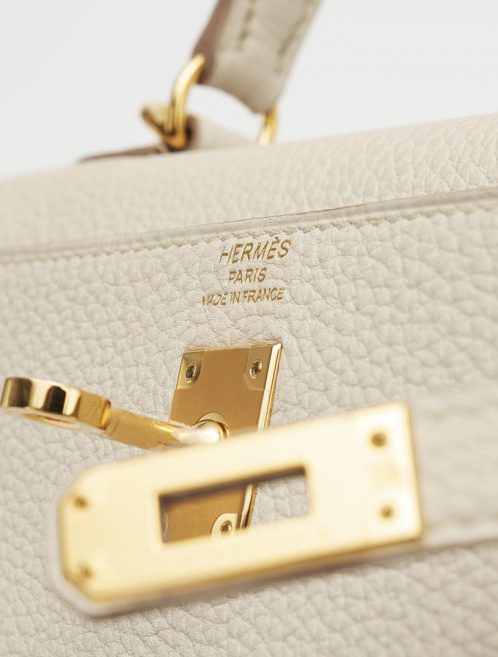 Hermes Kelly 25 Togo Beton Saclab