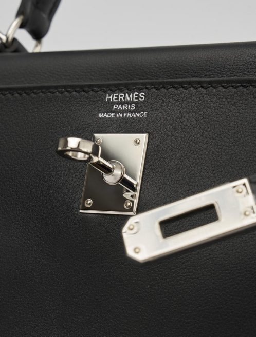 Hermès Kelly 25 Swift Black Saclab
