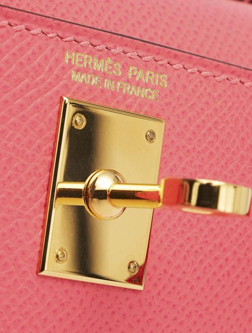 Hermes Kelly 20 Epsom Rose Azalee Mini
