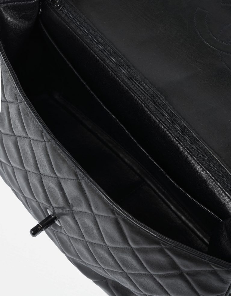 Chanel Classic Jumbo Lamb Leather Black Saclab