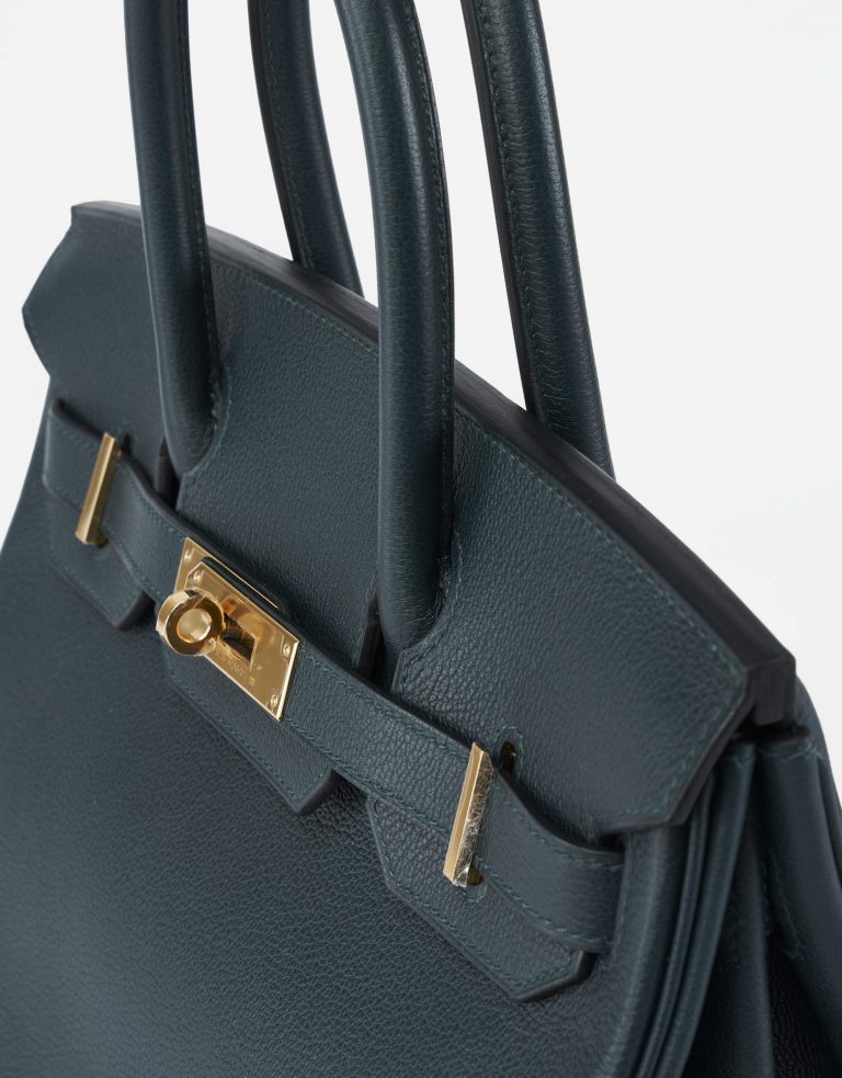 Hermès Birkin 30 Taurillion Novillo Vert Cypress Saclab