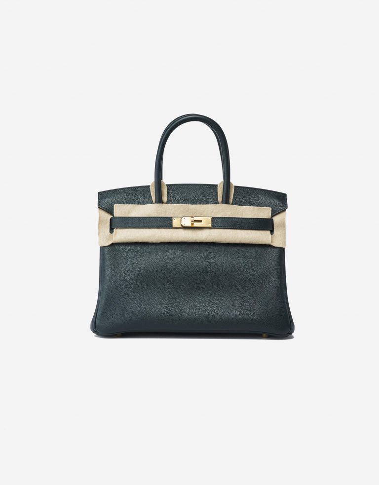 Hermès Birkin 30 Taurillion Novillo Vert Cypress Saclab