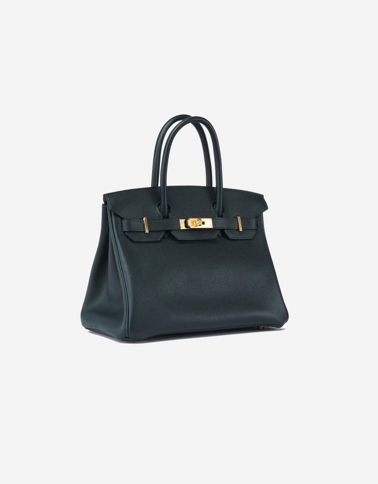 Hermès Birkin 30 Taurillion Novillo Vert Cypress Saclab