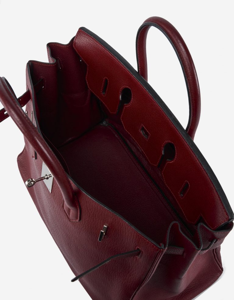 Hermès Birkin 35 Chevre Rouge H Saclab