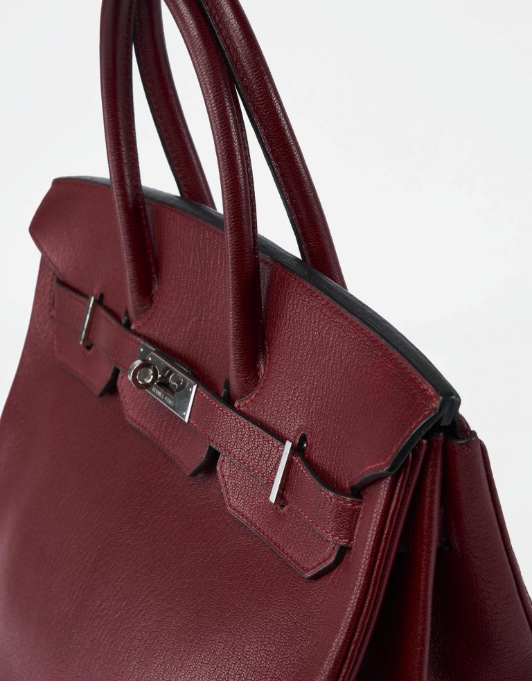 Hermès Birkin 35 Chevre Rouge H Saclab