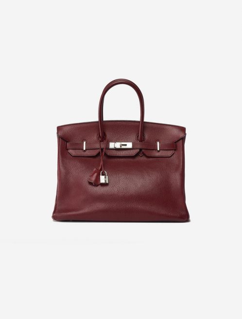 Hermès Birkin 35 Chevre Rouge H Saclab