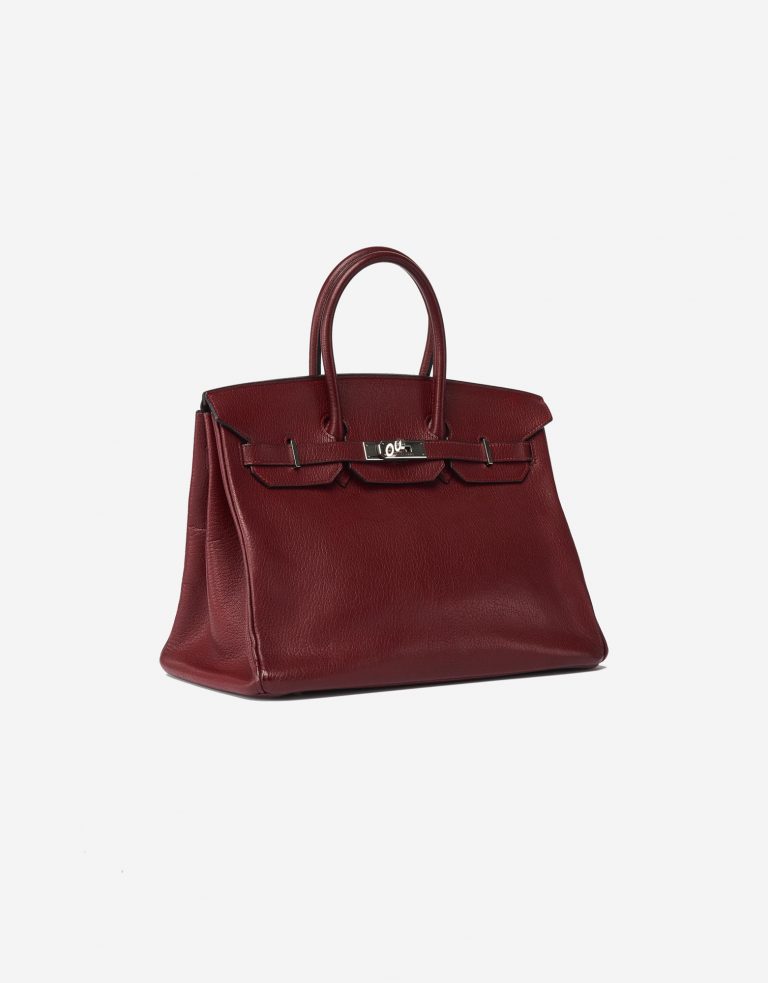 Hermès Birkin 35 Chevre Rouge H Saclab