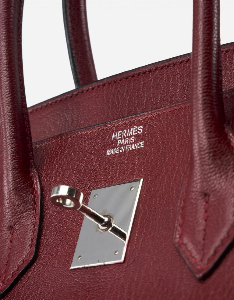 Hermès Birkin 35 Chevre Rouge H Saclab