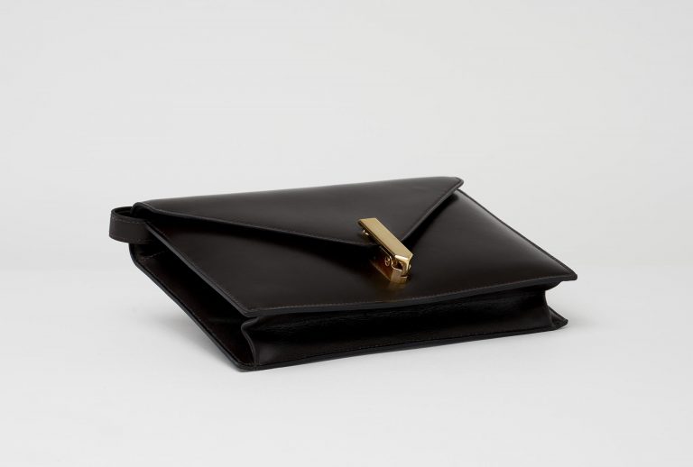 Hermès Vintage Alcazar Box Calf Marron Saclàb Bottom