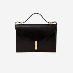 Hermès Vintage Alcazar Box Calf Marron Saclàb Front