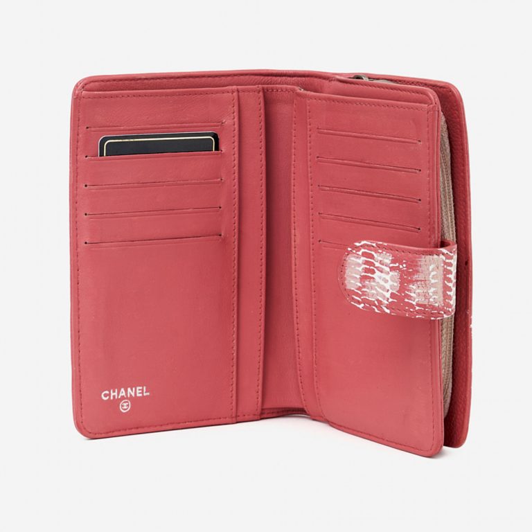 Customised Chanel Timeless CC Wallet Caviar