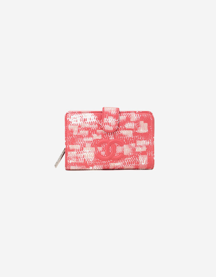 Customised Chanel Timeless CC Wallet Caviar