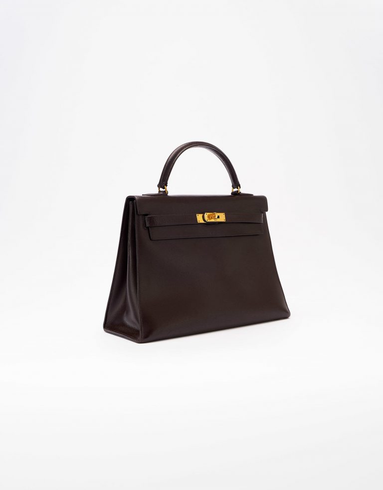 31 Hermès Kelly 32 Box Calf Marron Saclàb