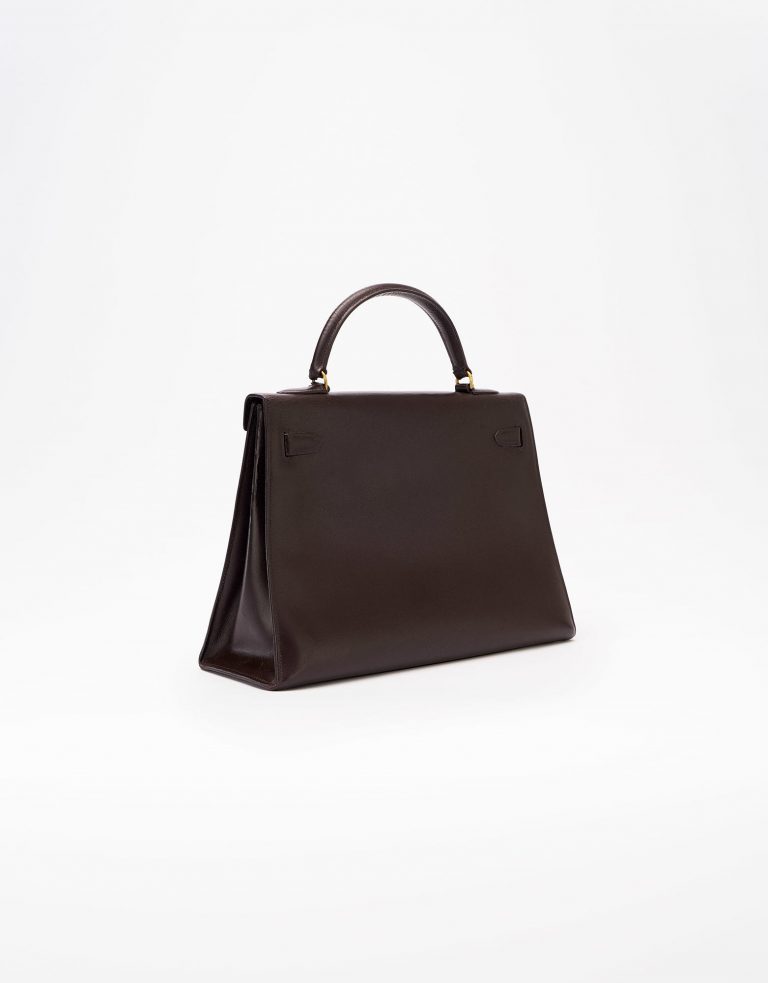 31 Hermès Kelly 32 Box Calf Marron Saclàb