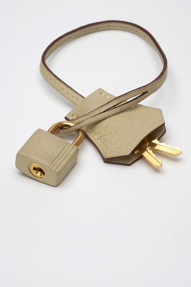 48 Hermes Kelly 40 Clemence Parchemin Saclab