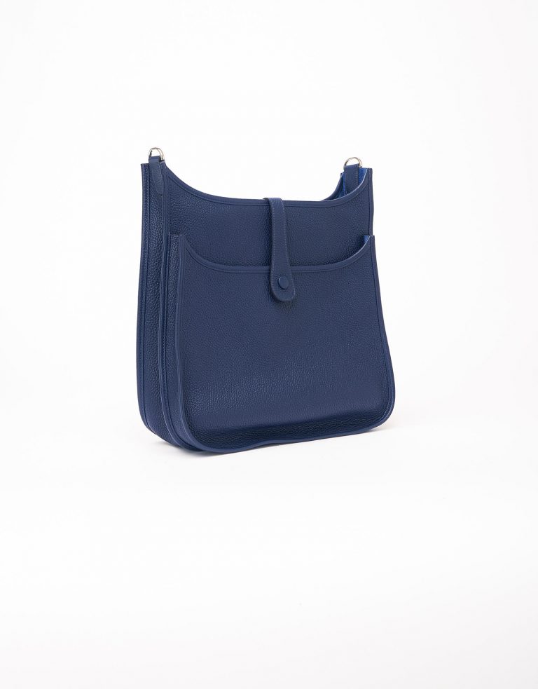 Hermes Evelyne III Blue Nuit Saclab Back Side
