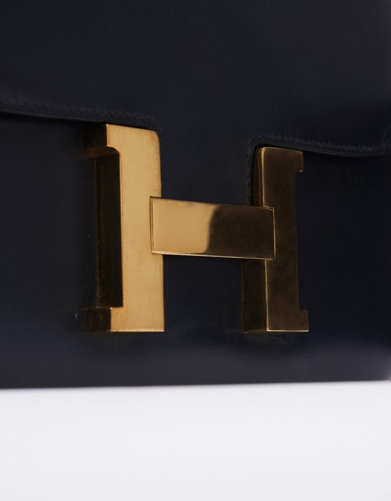 Hermès Constance 24 Box Bleu Marine Saclàb Lock