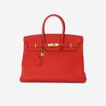 Hermes Birkin 35 Togo Vermillion