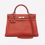 Hermès Kelly 35 Epsom Rose Jaipur - Limited Edition by Saclab