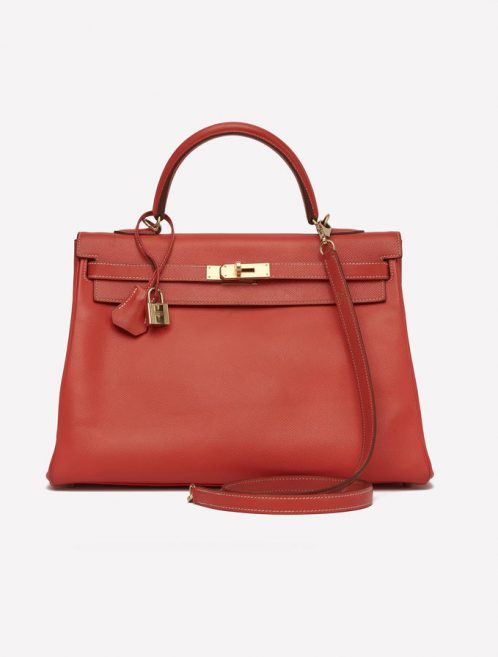 Hermès Kelly 35 Epsom Rose Jaipur - Limited Edition by Saclab