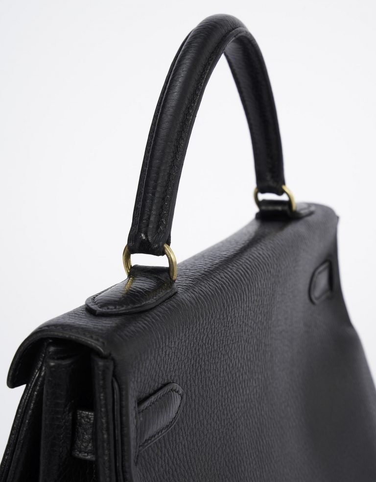Hermès Kelly 32 Ardennes Noir Saclàb