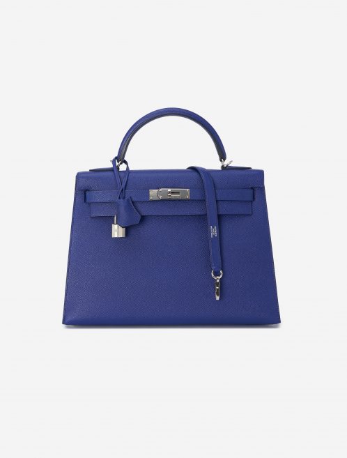 Hermes Kelly 32 Epsom Bleu Encre Saclàb