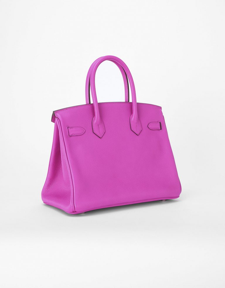Hermes Birkin 30 Clemence Magnolia Saclab Side Back