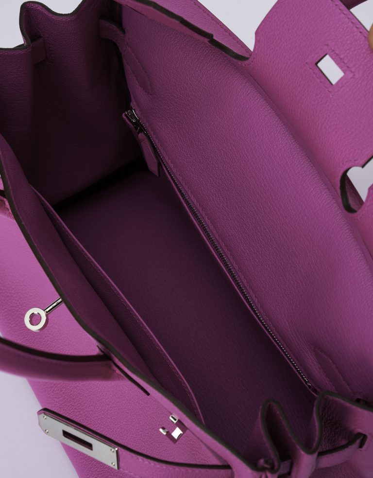 Hermès Birkin 30 Taurillion Novillo Magnolia Saclàb Inside