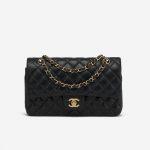Chanel Timeless Medium Lamb Black Double flap by Saclab