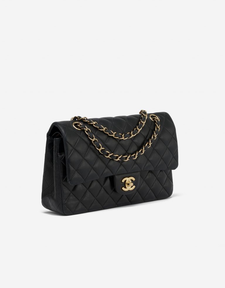 Chanel Timeless Medium Lamb Black Double flap by Saclab S