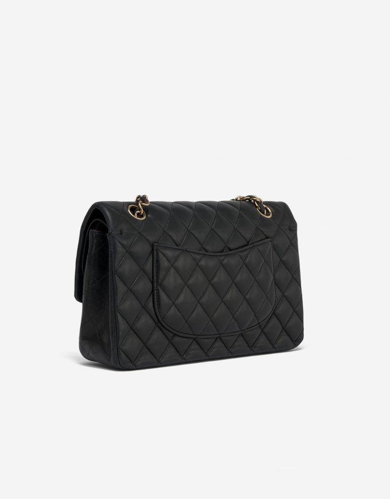Chanel Timeless Medium Lamb Black Double flap by Saclab B